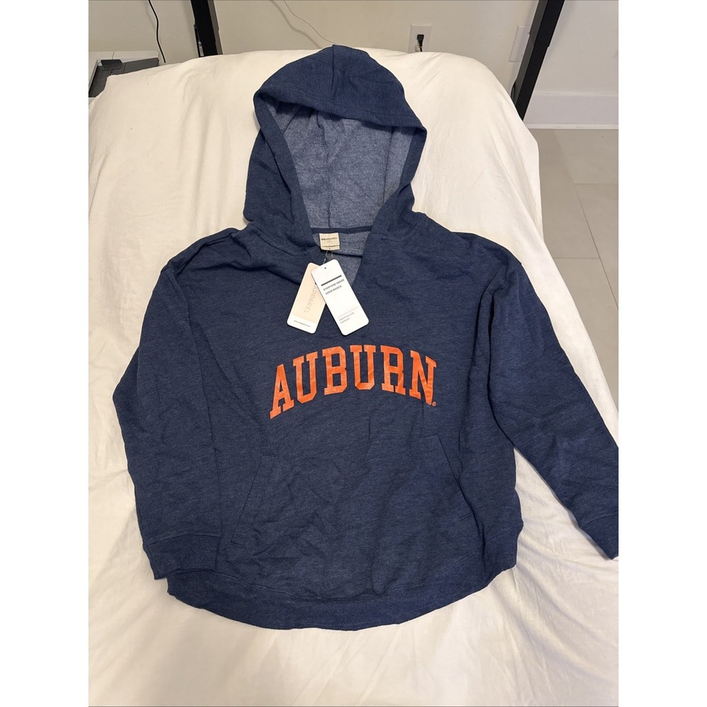 UG apparel Women's Large Auburn Tigers Hoodie With Front Pocket Super Soft New